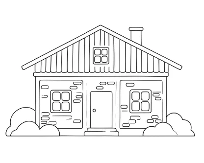 desenhos de casas para colorir e imprimir para imprimir e colorir - imagem 10